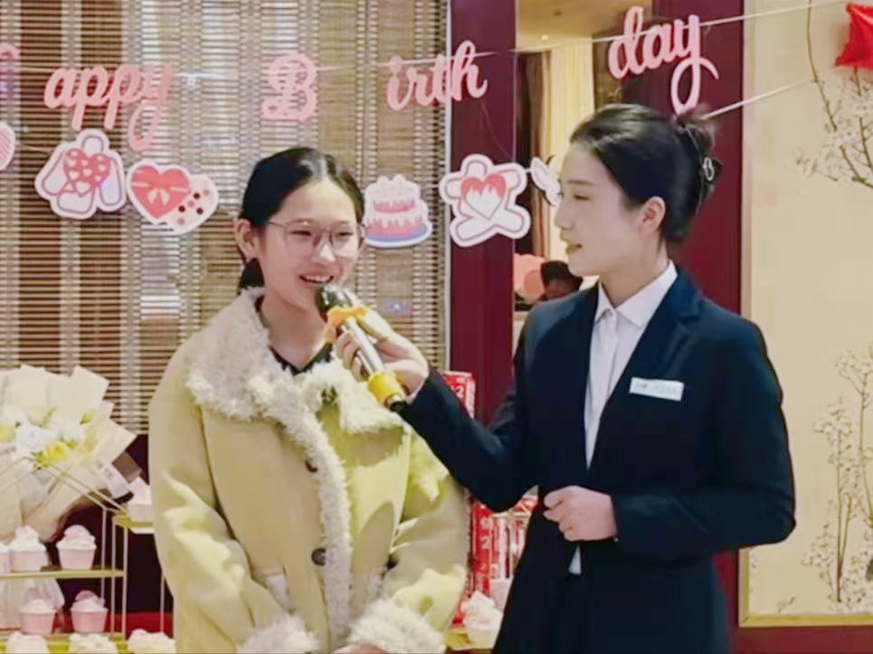 人生第一次，主持夢的初次綻放